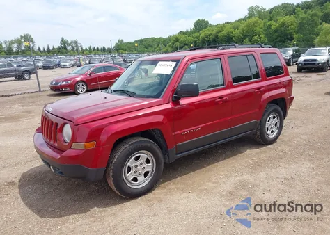 2014 Jeep Patriot Sport из США, поврежденный, VIN 1C4NJPBB1ED757967